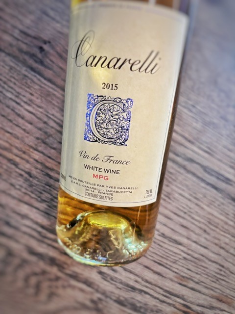 CLOS CANARELLI MPG BLANC AOC CORSE 2015